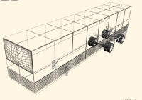 mobil sahne 3d çizim